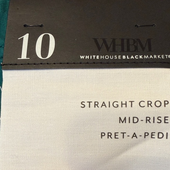 White House Black Market Teal Ankle Pants - Picture 6 of 13